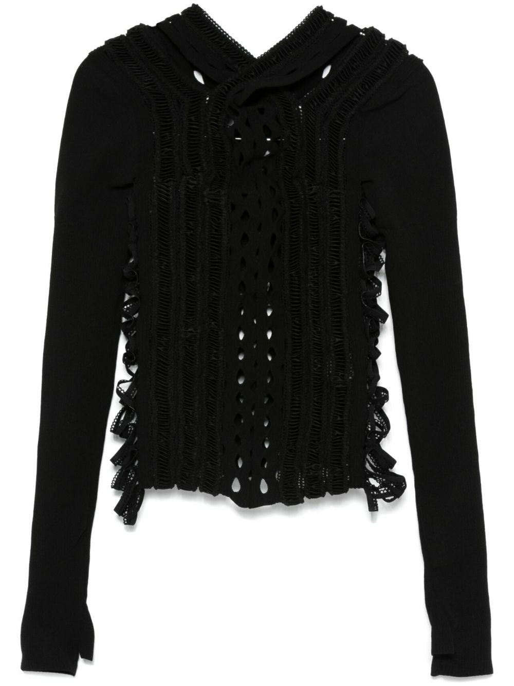 Sinead O'Dwyer Shibari Knitted Top