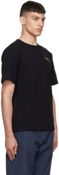 Evisu Black Cotton T-Shirt