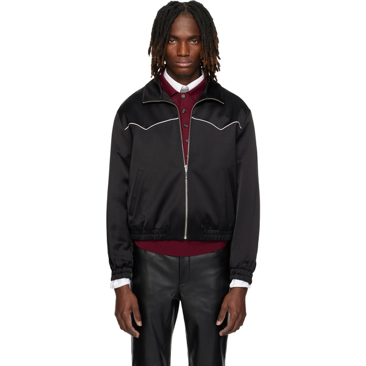 Photo: Ernest W. Baker Black Western Track Jacket