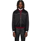 Ernest W. Baker Black Western Track Jacket