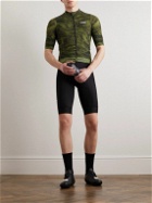 Pas Normal Studios - Essential Slim-Fit Printed Cycling Jersey - Green