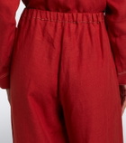 Eres Éblouissant linen wide-leg pants