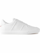 Moncler - Neue York Logo-Appliquéd Leather Sneakers - White