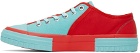 CamperLab Blue & Red Twins Sneakers