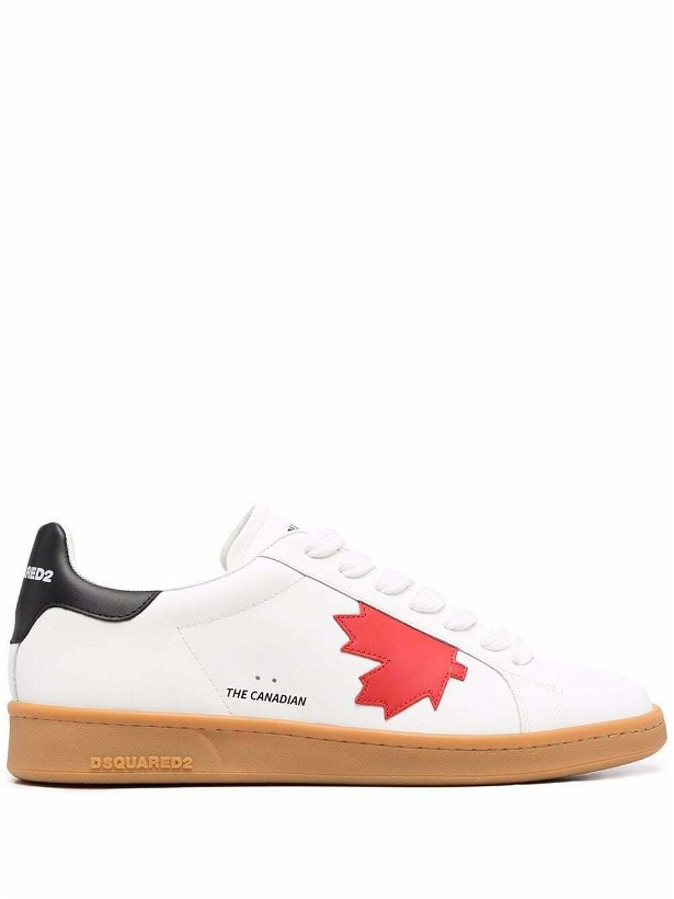 Photo: DSQUARED2 - Boxer Leather Sneakers
