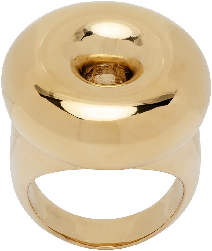 Photo: JW Anderson Gold Bumper Moon Ring