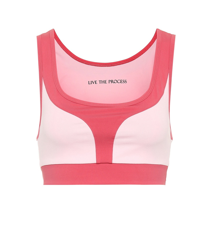 Photo: Live The Process - Colorblocked sports bra