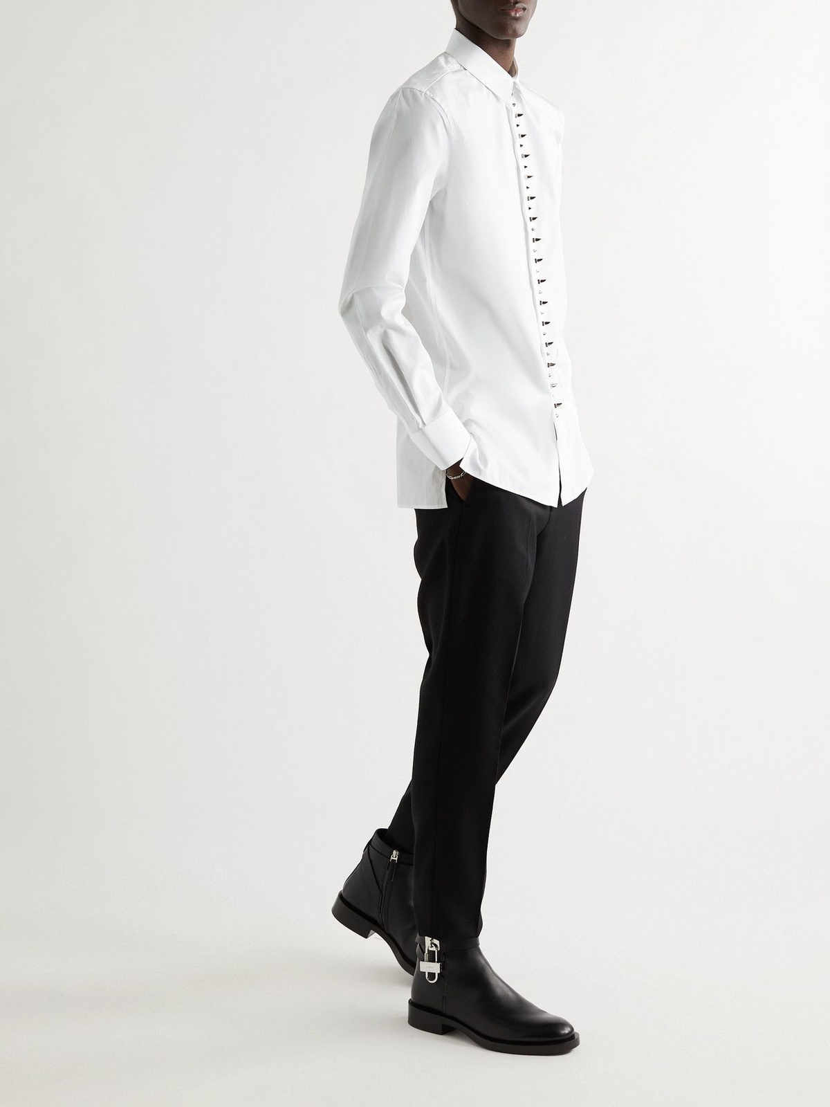 Givenchy hotsell studded shirt