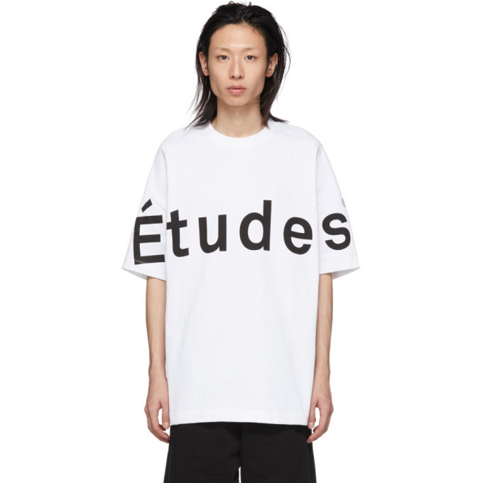 Photo: Etudes White Contributor T-Shirt