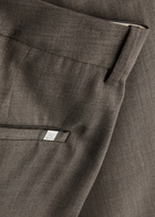 Helmut Lang Wool Maxi Skirt Brown