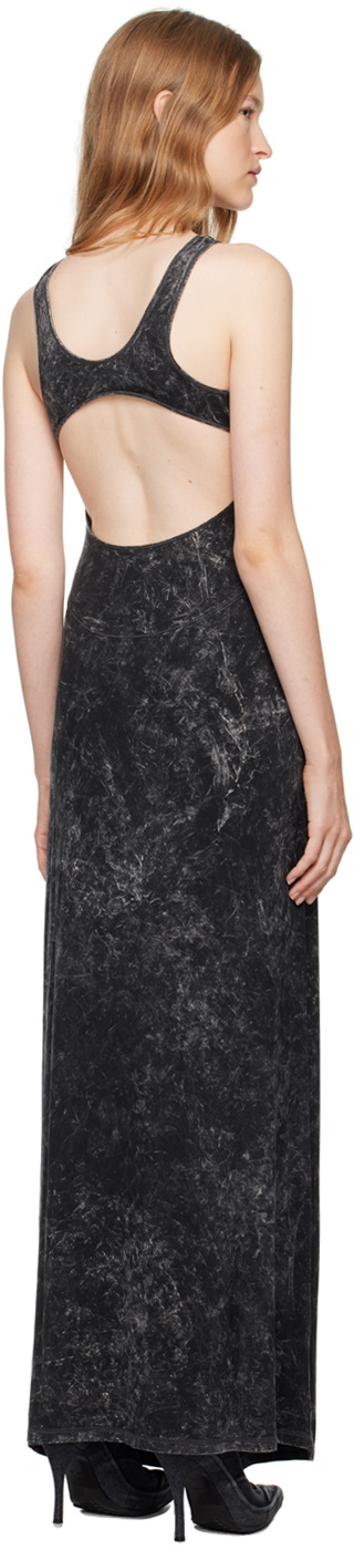 Diesel Black D-Avena-P1 Maxi Dress