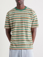 Beams Plus - Striped Cotton-Jersey T-Shirt - Green
