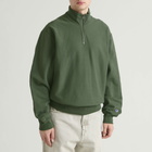 Champion Men's Reverse Weave Half Zip Sweatshirt in Green