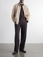 Slowear - Montedoro Suede Overshirt - Neutrals