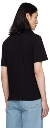 Filippa K Black Placket Polo