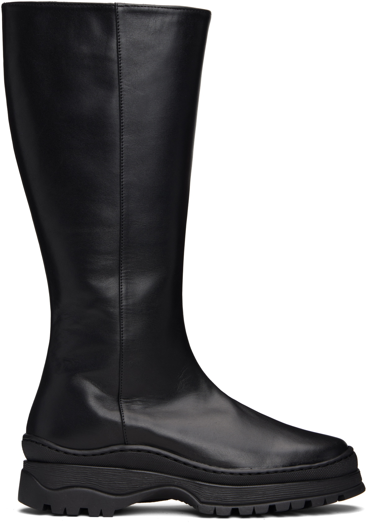 Nicole Saldaña Black Anna Tall Boots