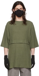 BRYAN JIMENÈZ SSENSE Exclusive Green Polyester T-Shirt