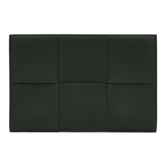 Photo: Bottega Veneta Green Urban Document Case