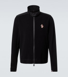 Moncler Grenoble Fleece zip-up cardigan
