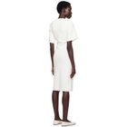 TOTEME White Tee Knit Midi Dress
