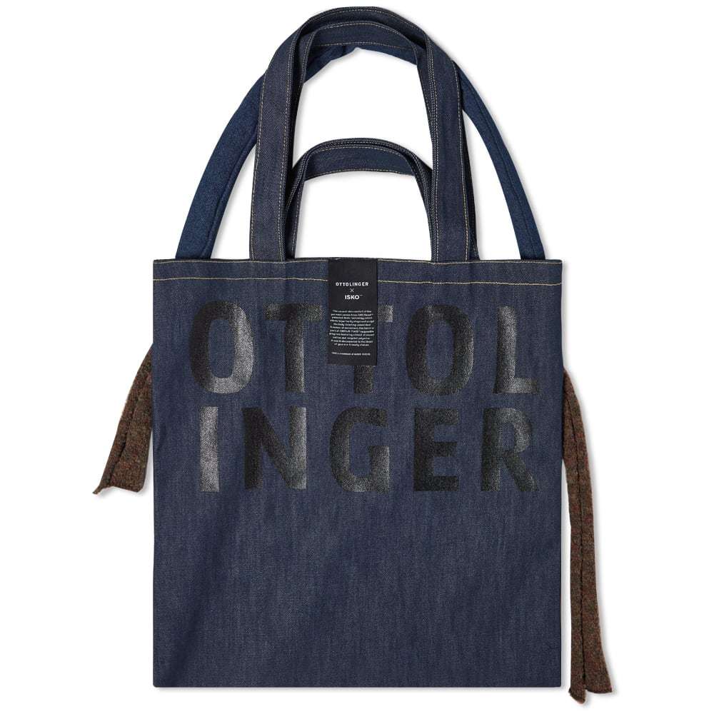 Ottolinger Puffy String Denim Tote Bag Ottolinger