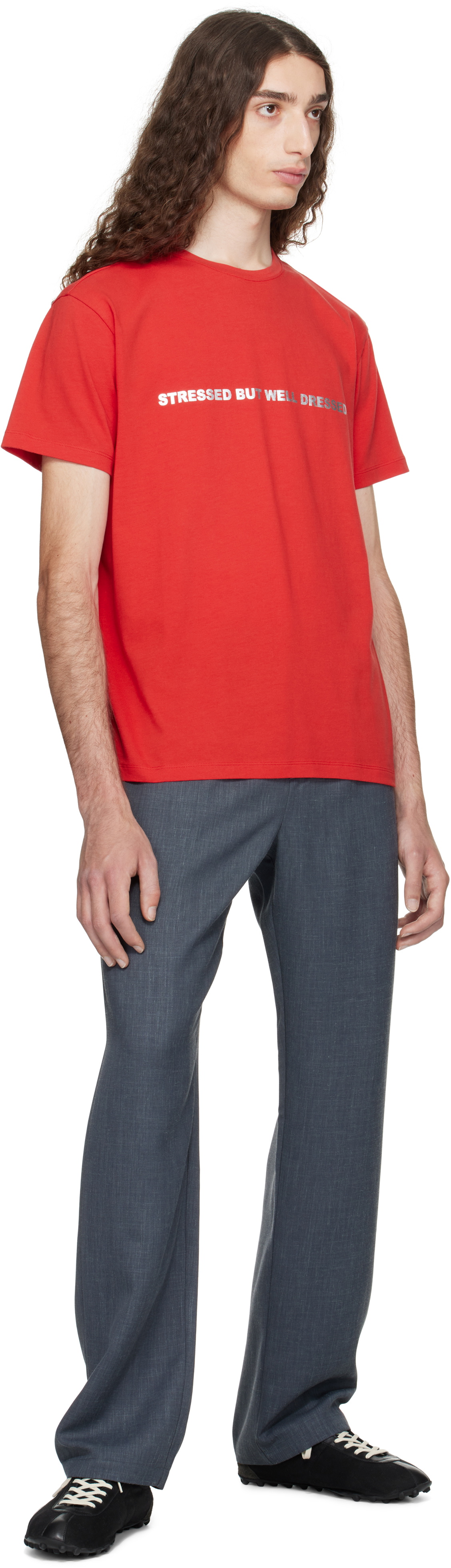 Paloma Wool Red 'Stress' T-shirt