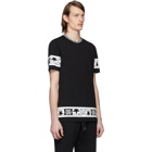 Dolce and Gabbana Black DG Stars T-Shirt