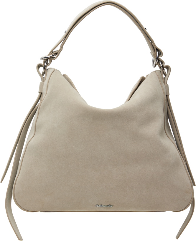 Photo: Holzweiler Gray Bud Slouchy Suede Bag
