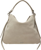 Holzweiler Gray Bud Slouchy Suede Bag
