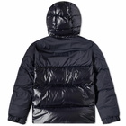 Moncler Men's Bayuda Shearling Collar Down Jacket in Navy