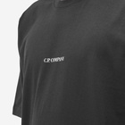 C.P. Company Men's Small Logo T-Shirt in Black