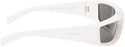 Prada Eyewear White Runway Sunglasses