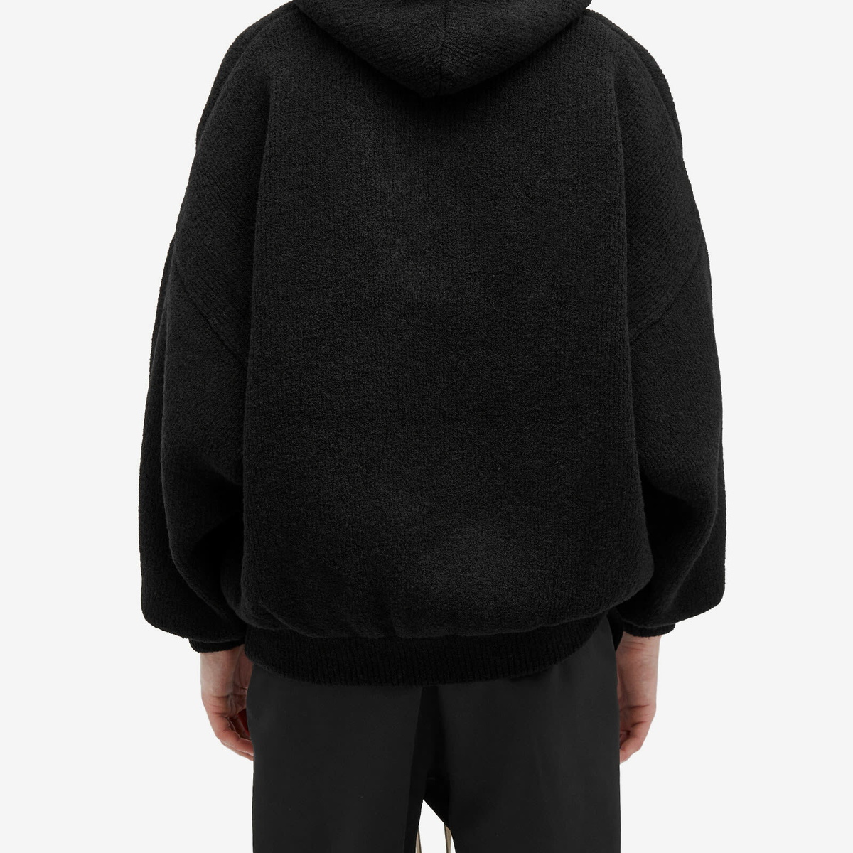 Fear of God Men's Boucle 8 Hoodie in Black Fear Of God