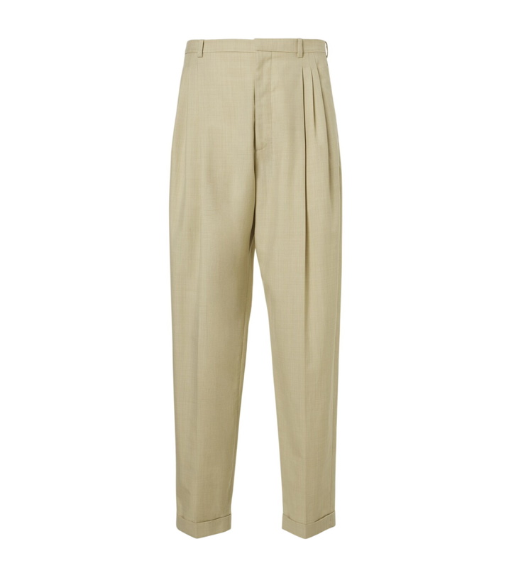 Photo: Bottega Veneta Wool and cotton gabardine suit pants