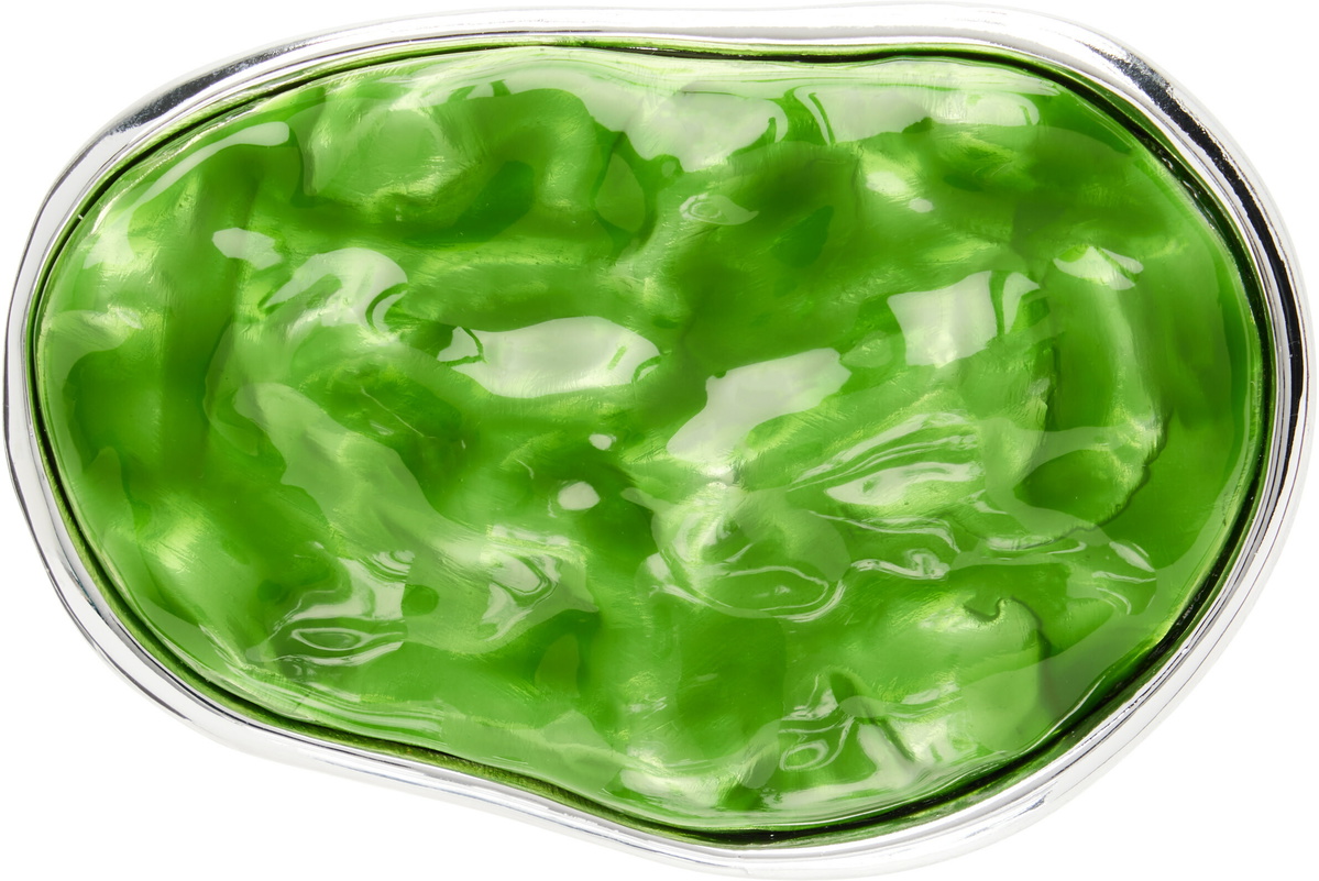 Toga Pulla Round Wave Brooch