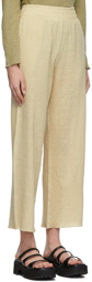 missing you already Off-White Linen Relax Lounge Pants