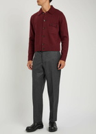 Officine Générale Hoche Wool Trousers Grey