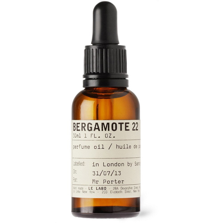 Photo: Le Labo - Bergamote 22 Perfume Oil, 30ml - Men - Colorless