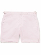 Orlebar Brown - Bulldog Slim-Fit Cotton-Twill Shorts - Pink