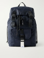 A.P.C. - Logo-Print Rip-Stop Shell Backpack