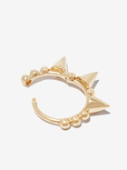 MARIA TASH 18K Yellow Gold Triple Spike Hoop Earring
