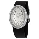 Piaget Limelight Magic Hour Silver Dial 18kt White Gold Diamond Black Satin Ladies Watch G0A32099