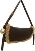 Burberry Brown Small Shield Sling Bag