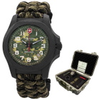 Victorinox I.N.O.X . Carbon Quartz Green Dial Mens Watch 241927.1