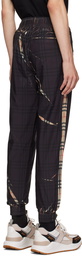 Burberry Black Sliced Lounge Pants