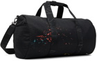 Paul Smith Black Paint Splatter Duffle Bag