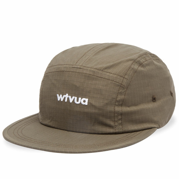 Photo: WTAPS Men's T-5 01 WTVUA Ripstop Cap in Olive Drab