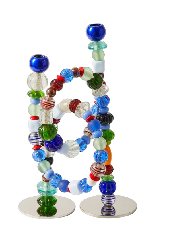 Photo: POLSPOTTEN Beaded Sculptural Candle Holder