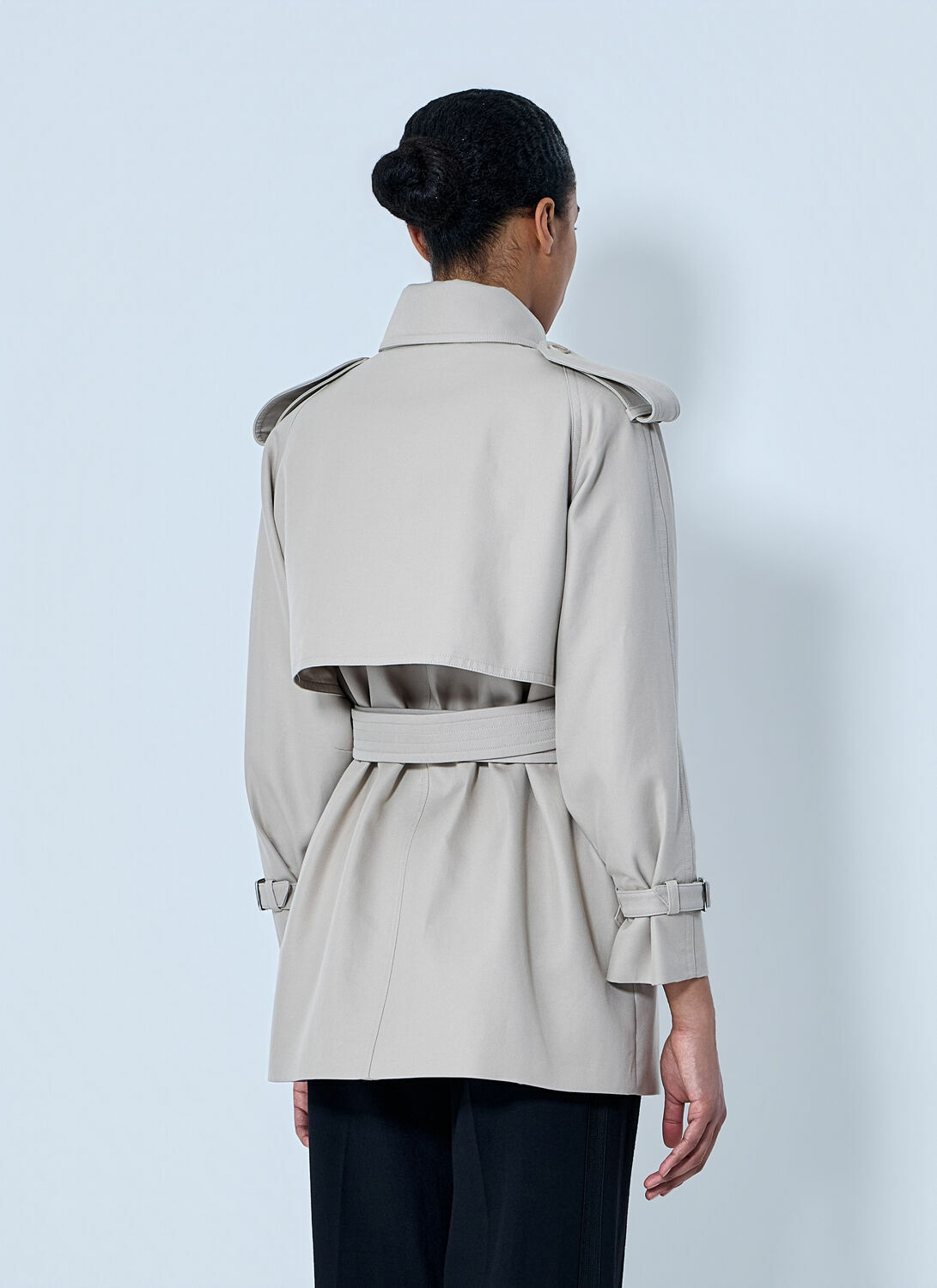 Max Mara Double-Breasted Trench Coat