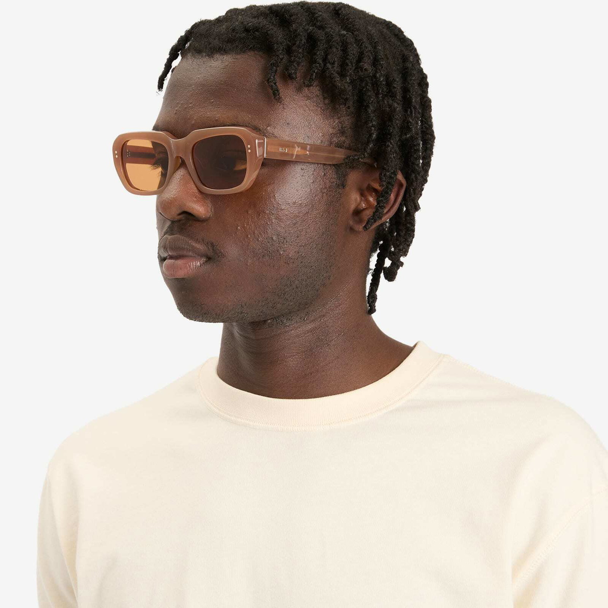 Retrosuperfuture Miles Sunglasses in Cola 